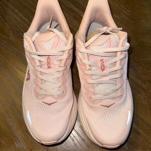 Hoka Women's Running Shoes in Blush Latte